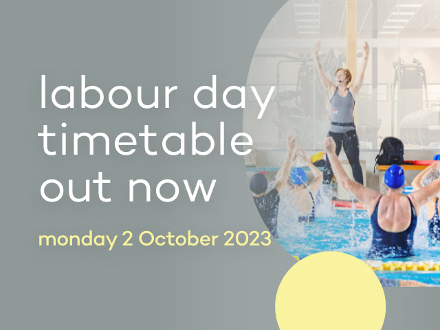 labour day timetable