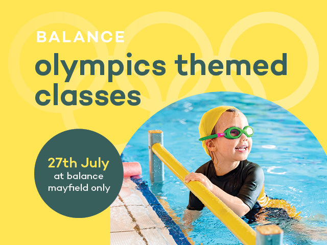 cheer on the Aussies with our Olympics themed classes at Mayfield!