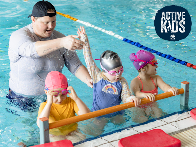 active kids vouchers at learn to swim